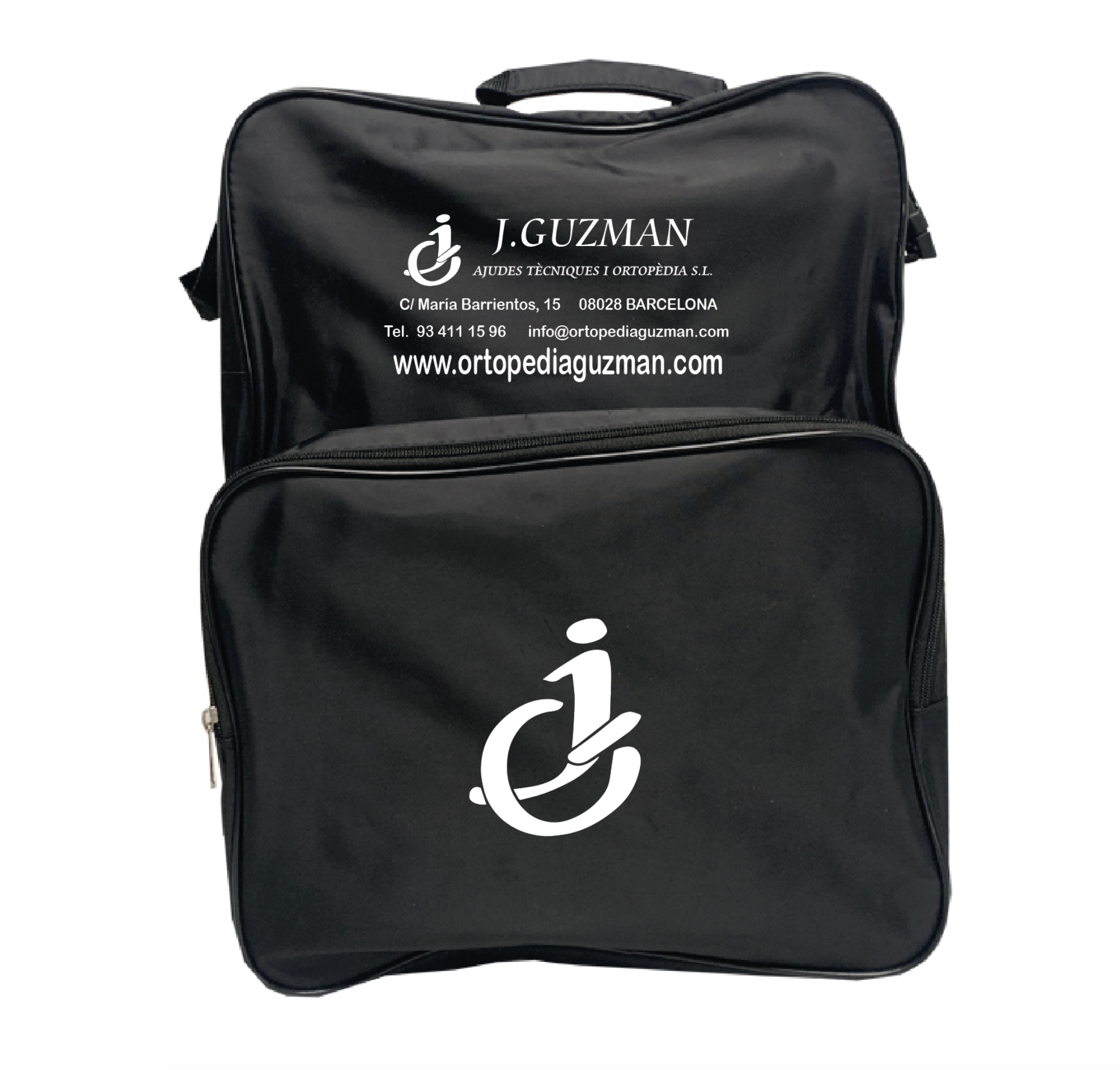 Mochila doble adaptada para silla de ruedas en stock