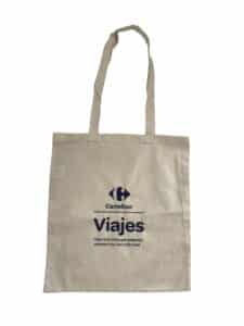 bolsa de algodon crudo 140gm2 carrefour viajes