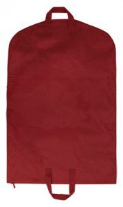 funda traje rojo