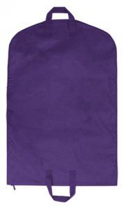 funda traje violeta