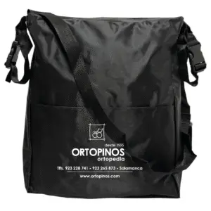 Mochila economica adaptada a sillas de ruedas stock