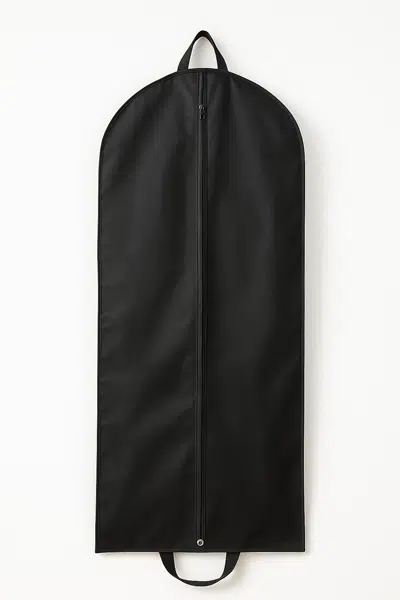 Portatrajes para traje de fiesta negro abierto