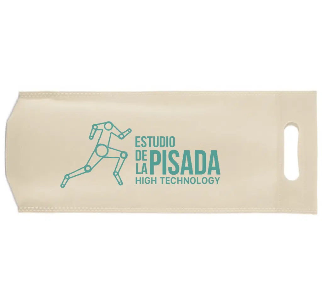 Bolsa porta plantillas ortopedia estudio de la pisada