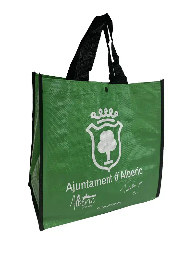 bolsa de rafia en stock para serigrafía