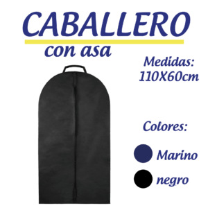 Porta trajes caballero con asa